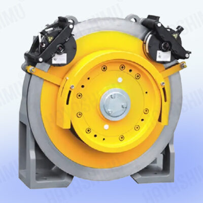 yellow color traction motor