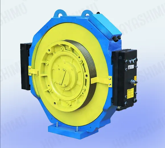 KDS MRL Gearless Traction Machine KDS MRL Gearless Traction Machine | WE(400MM) MRL Elevator Traction Motor - Image 1