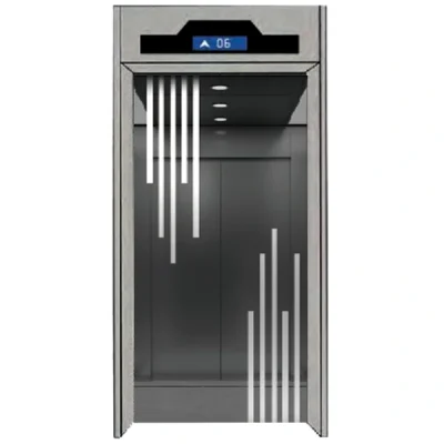 Black Titanium Mirror Etching Door Panel