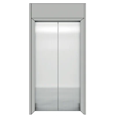 Hairline Stainless Steel Landing Door Panel