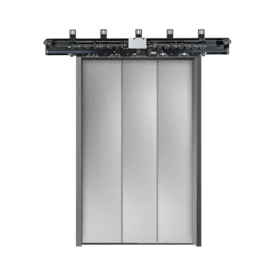 Ningbo OULING OCM-302 6 Panel Center Opening Elevator Door Hanger Price