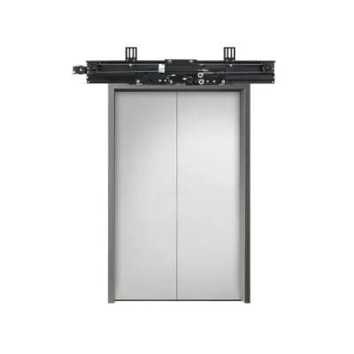 Ningbo OULING OCM01-EF 2 Panel Center Opening Landing Door Device Price