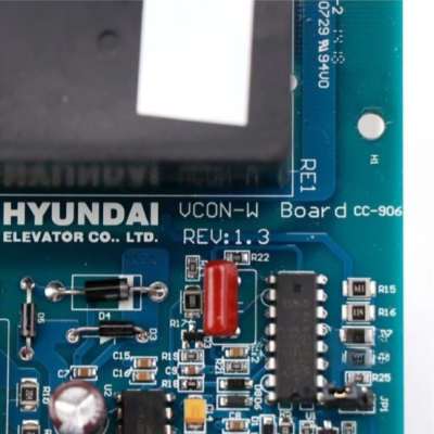 Hyundai Elevator VCON-W Board CC-906 - Image 4