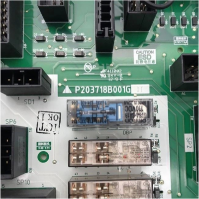 Mitsubishi Elevator R1SR1 Board P203718B001G01 - Image 4