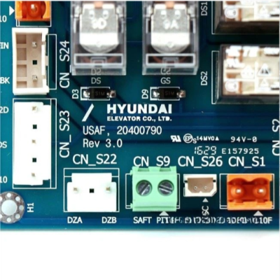 Hyundai Elevator Pcb USAF 20400790 - Image 5