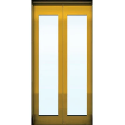 Tempered Glass with SS Frame Door Panel