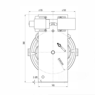 Elevator Overspeed Governor OX-187 - Image 3