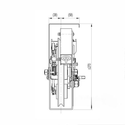 Elevator Overspeed Governor OX-208Q - Image 3