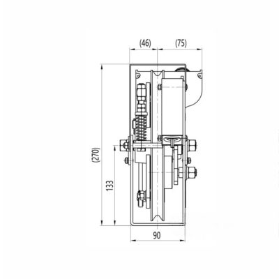 Elevator Overspeed Governor OX-240 - Image 3
