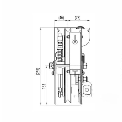 Elevator Overspeed Governor OX-240A - Image 3