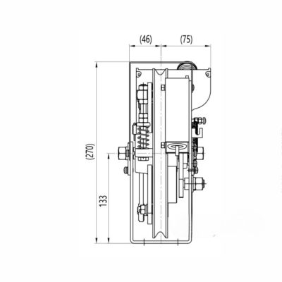 Elevator Overspeed Governor OX-240B - Image 3