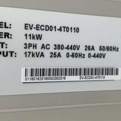 Emerson Elevator Inverter EV-ECD01-4T0075 - Image 3