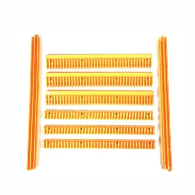 Hitachi Escalator Step Yellow Frame H2106230 front view